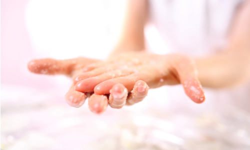 This Is How To Take Care Of Your Hands scrub